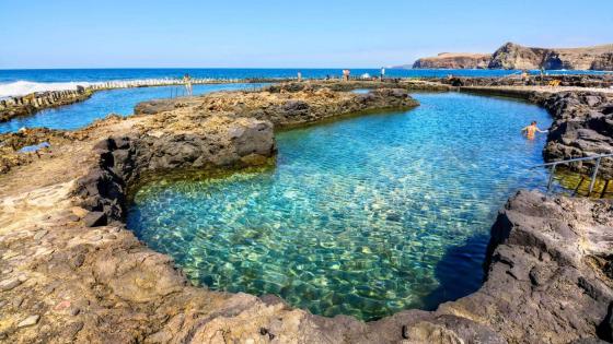 naturbasseng Agaete Gran Canaria