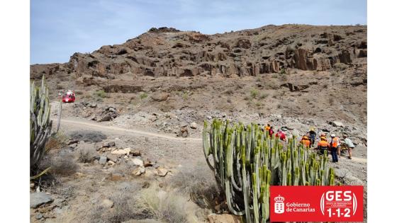 Turgåer skadet i Mogán på Gran Canaria.