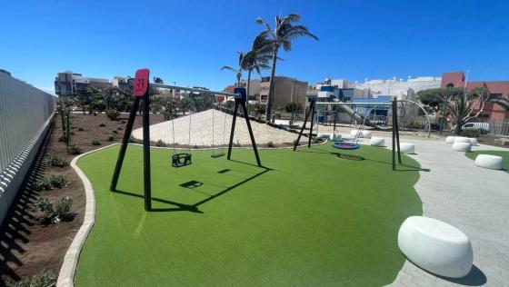 Parque de Las Olas i Arinaga på Gran Canaria.