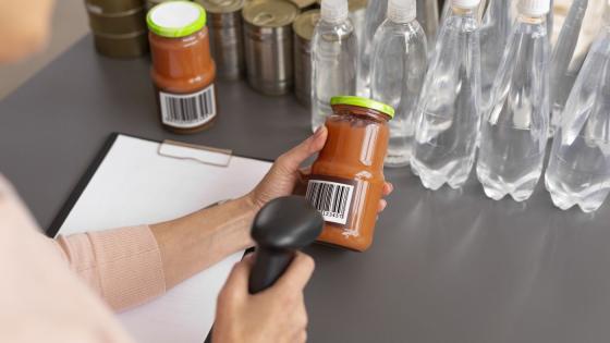 scanning av strekkode matvarer