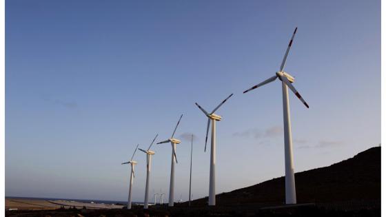 Vindkraft på Gran Canaria.