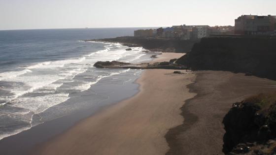 San Borondon- stranden Telde