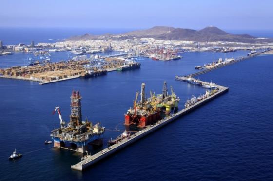 Havnen i Las Palmas, Gran Canaria.