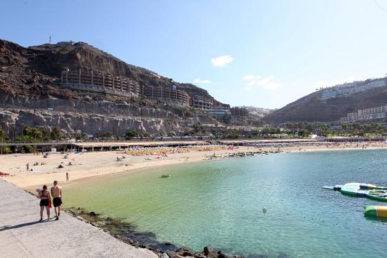 Bedrägeriet inträffade i Amadores, ett populärt turistområde på Gran Canaria. 