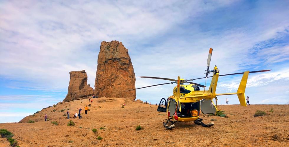 Roque Nublo helikopter redning