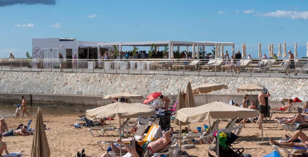 Gran Canaria_Arguineguín_Playa Costa Alegre_strandbar