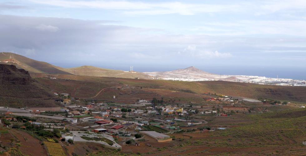 Los Corralillos i Agüimes.