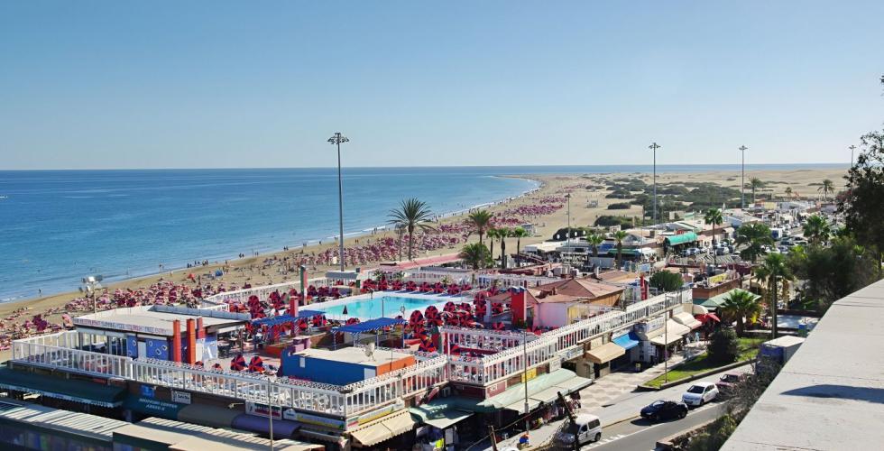 Anexo II i Playa del Ingles på Gran Canaria.