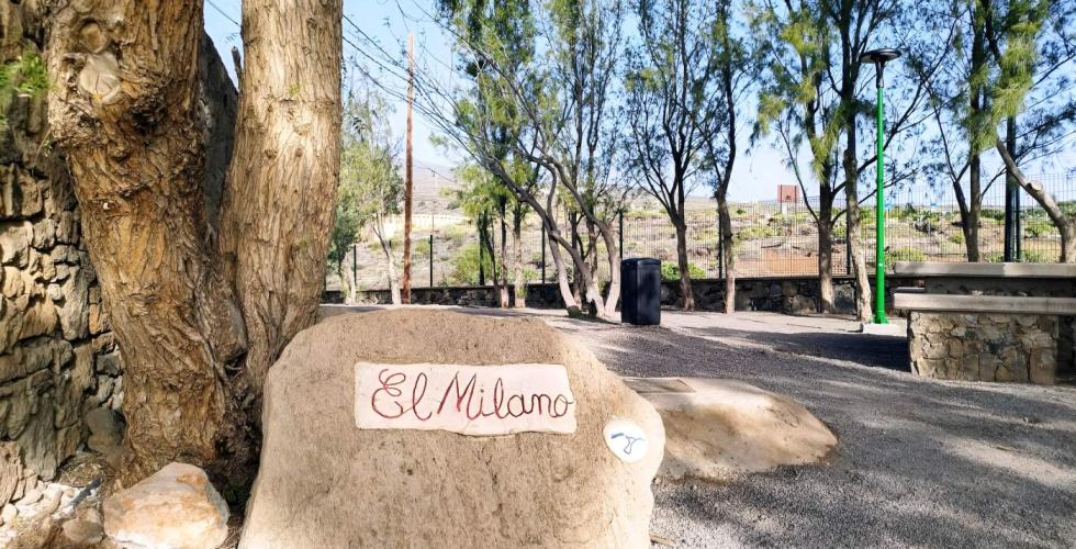 El Milano-parken i Agüimes har fått en fin ansiktsløftning.