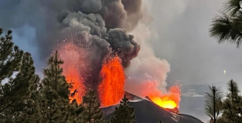 Vulkanutbrudd La Palma