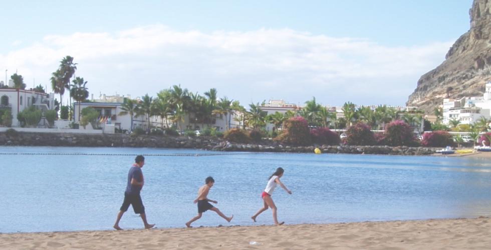 strand familie tur