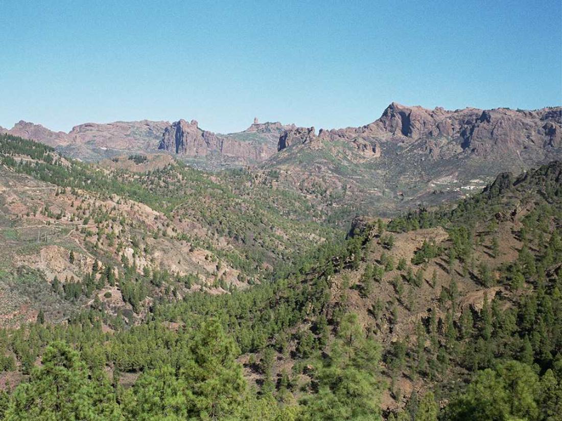 Utsikt mot Roque Nublo