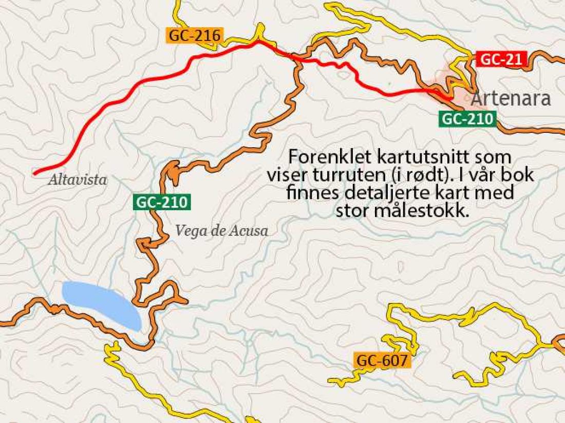 Fottur til Altavista-toppen